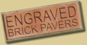 Engraved Brick Pavers